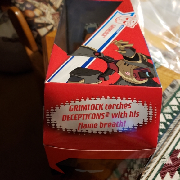 TRANSFORMER ACTION  FIGURE VOYAGER CLASS ANIMATED AUTOBOT GRIMLOCK - Picture 4 of 11